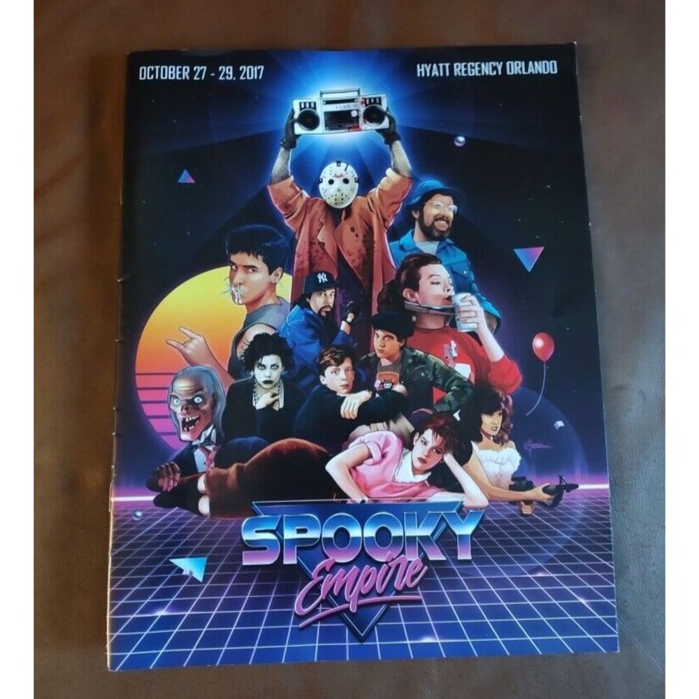 Spooky Empire Orlando Event Program Guide Magazine October 27 - 29 , 2017